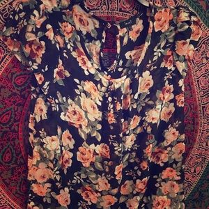 Floral blouse
